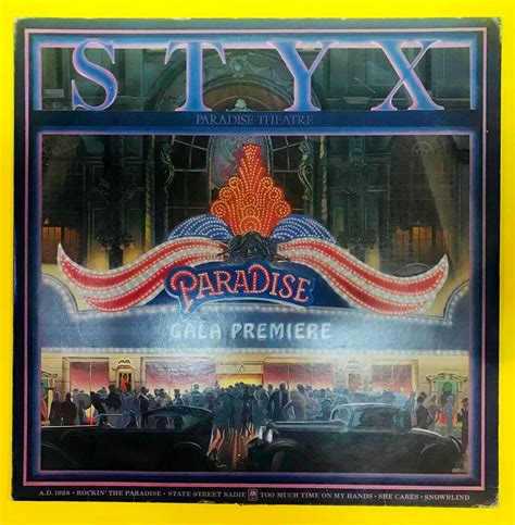 Styx Paradise Theatre Berk Plak