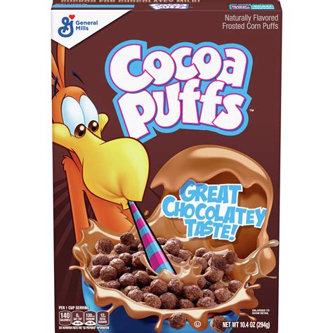 Cocoa Puffs Cereal Box 104 Oz General Mills Convenience And Foodservice