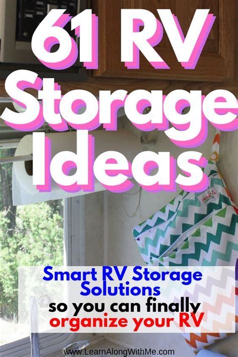 61 Smart Rv Organization Ideas And Rv Storage Ideas Youll Love