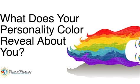 What Does Your Personality Color Reveal About You? | Color personality, True colors personality ...