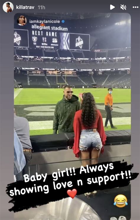 Travis Kelce Gushes Over Girlfriend Kayla Nicole After Win