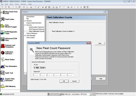 Ecm Password Removal Zap It On Cummins Engines Using Cummins Insite Software Ecm Passwords