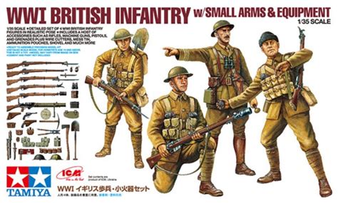Wwi British Infantry Wsmall Arms And Equipment 135 Tamiya