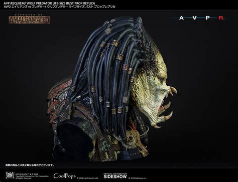 This christmas there will be no peace on earth.. Wolf Predator Aliens VS Predator: Requiem Life-Size Bust ...