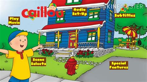 Opening To Caillou 1999 Deluxe Edition 2002 Dvd Youtube