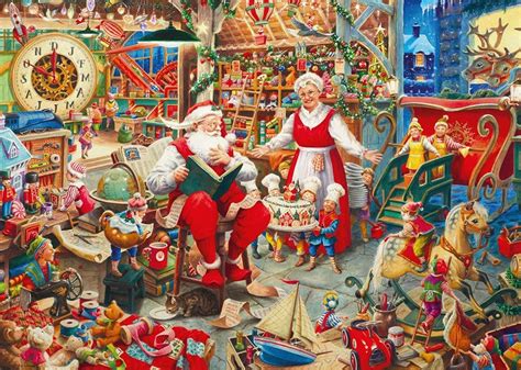 Ravensburger Santas Workshop Limited Edition 2022 1000 Piece Jigsaw