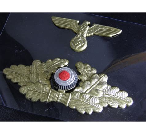 Ww2 German Army Visor Cap Badges