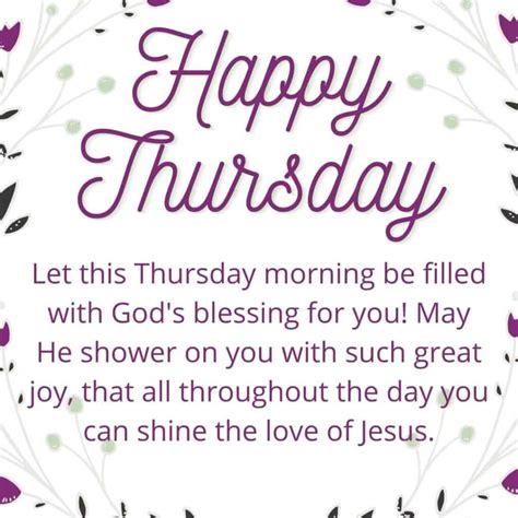 35 Thursday Blessings Beautiful Blessings To Share And Pray With