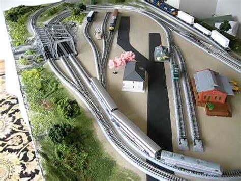 Kato N Scale Unitrack Layout In Action N Scale Train Layout N Scale