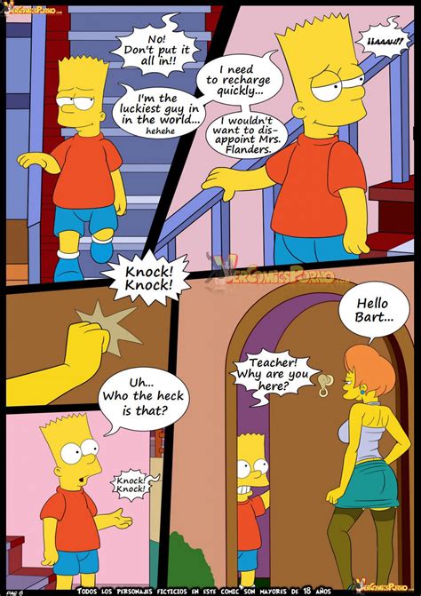Post 2142021 Bart Simpson Croc Edna Krabappel The Simpsons Vercomicsporno Comic