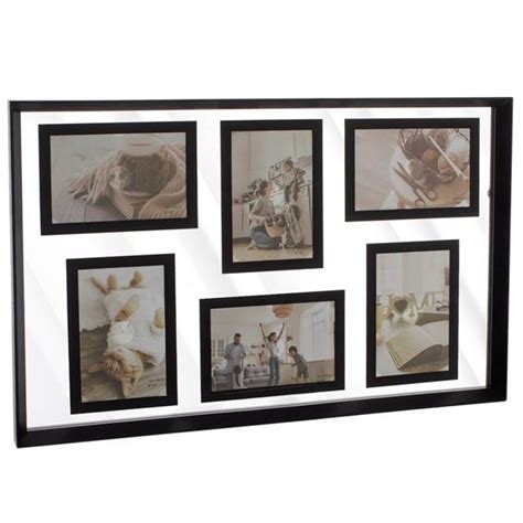 Rama Foto Decorativa Din MDF Neirini Negru 55 X 35 Cm EMAG Ro