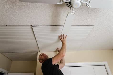 How To Install Beadboard Ceiling Panels