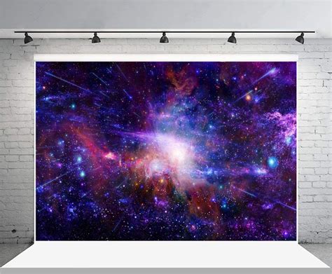 Aofoto 15x10ft Dreamy Starry Sky Backdrop Cosmic Galaxy