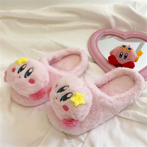 Free Shipping Kirby Slippers · Ocean Kawaii · Online Store Powered By