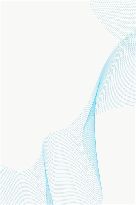 Blue Swirly Abstract Line Design Element Free Image By
