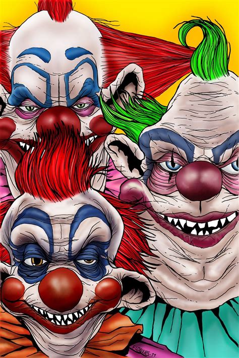 killer klowns from outer space tattoo clown horror horror movie art horror artwork