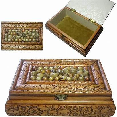 Jewelry Wooden Hand Box Boxes Decoration Shell