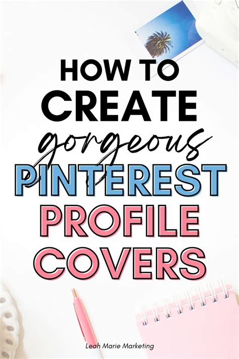How To Easily Create A Pinterest Profile Cover In 2022 Cover Profile