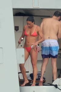 Michelle Rodriguez Nip Slip And Butt Crack On A Yacht The Nip Slip