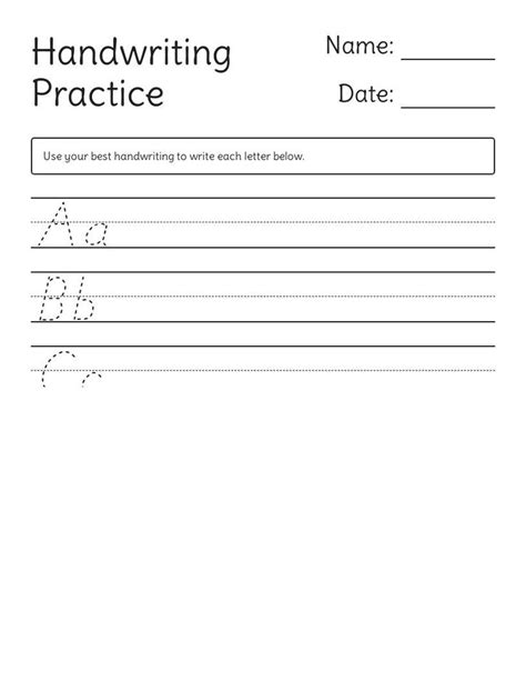 Spelling Handwriting Maker Worksheet Handwriting Practice Worksheet Images