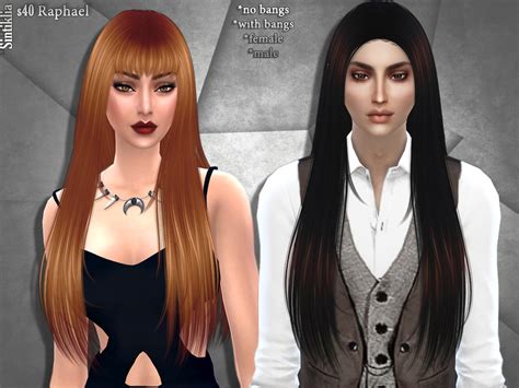 The Sims Resource Sintiklia Hairset 40 Raphael