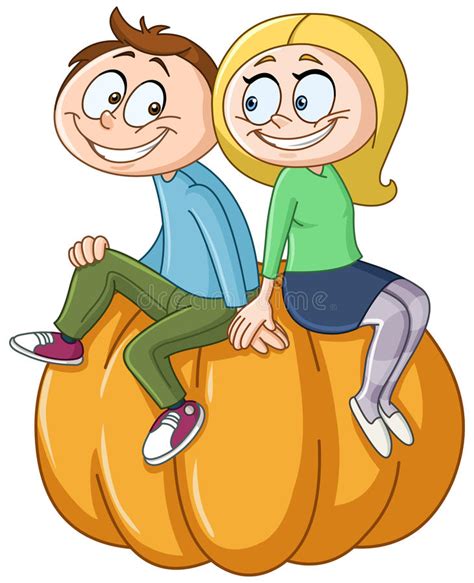 Cartoon Pumpkin Stock Vector Illustration Of Funky Hand 26933220