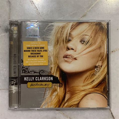 Kelly Clarkson Breakaway Album CD Hobbies Toys Music Media CDs DVDs On Carousell