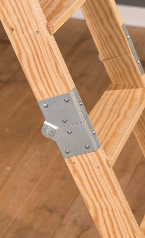 The Stira Wraparound Hinge Clamps To 3 Sides Of The Ladder The Fold