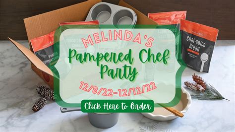 🎄melindas Virtual Pampered Chef Party🎄ends Tonight