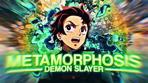 Metamorphosis 👺 Tanjiro Demon Slayer Amvedit 4k Youtube