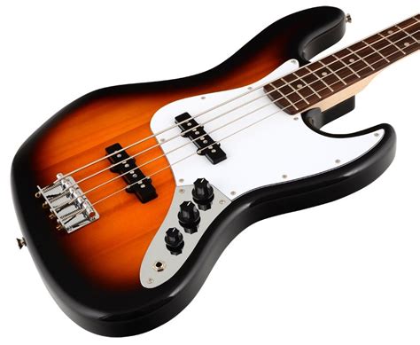 Squier Affinity Jazz Bass In Brown Sunburst Fender Bass Squier