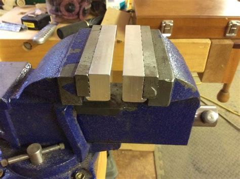 6 multipurpose aluminum vise soft jaws, magnetic vice jaws pads, rubber vise jaw protectors use on any metal bench vise, sliver vise jaw covers suit for woodworking, jewelry making, plumbing. 17 Best images about DIY vises on Pinterest | Bench vise ...