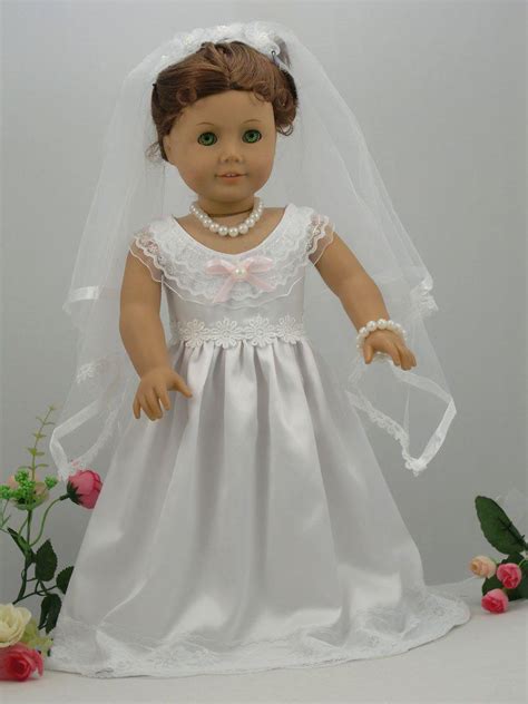 About 0% of these are wedding dresses, 2% are casual dresses, and 1% are evening dresses. White Handmade American Girl Doll Wedding Dress,Princess ...