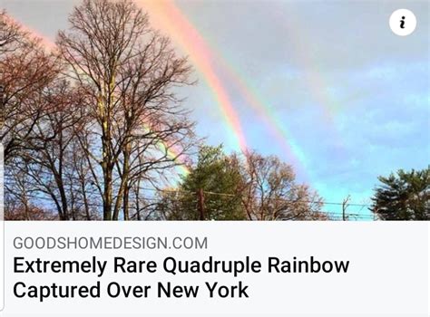 Check This Out Quadruple Rainbow Over New York Leila World Blog