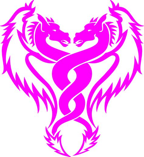 Pink Dragons Clip Art At Vector Clip Art Online Royalty