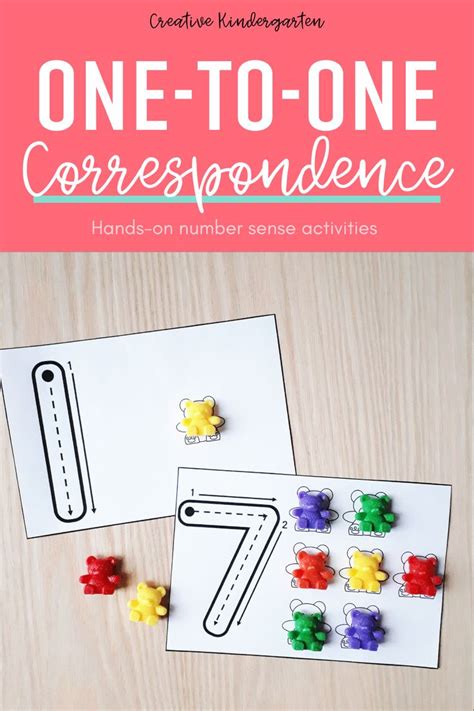 One To One Correspondence Lesson Plans