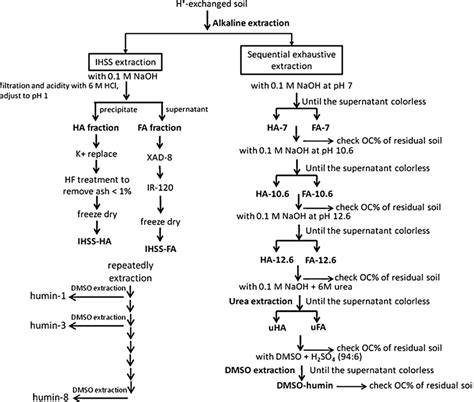 Flow Chart For Organic Matter Extractions By The Ihss And The See Download Scientific Diagram