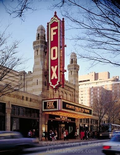 The Fabulous Fox Theatre Marquee Fabulous Fox Atlanta Georgia