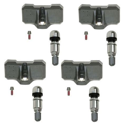 Tire Pressure Sensor Monitoring System Tpms 4 Piece Set Kit For Chevy