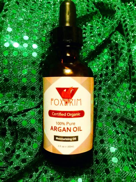 Totally Oblivious Beauty Product Review Foxbrims 100 Pure Argan Oil