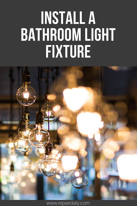 Junction box is an easily accessed surface mounted pvc box without entrance hubs. How to Install a Bathroom Light Fixture Without a Junction ...