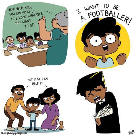 Indian Illustrator Hilariously Captures What Its Like Growing Up In An