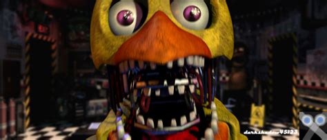 Fnaf 6 Ultimate Custom Night Withered Chica By Darkshadow45123 On