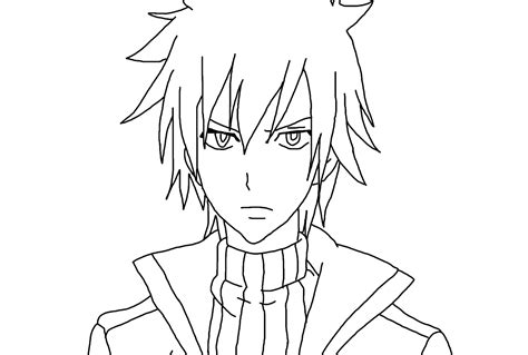 Fairy Tail Gray Coloring Pages