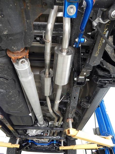 Is there enough room for two pipes. True Dual Exhaust Systems For Your F150 3.5L EcoBoost! - 5 ...