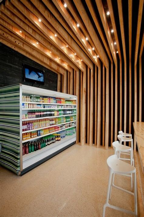 Wooden Wall Grocery Store Design Retail Store Design Shop Interior