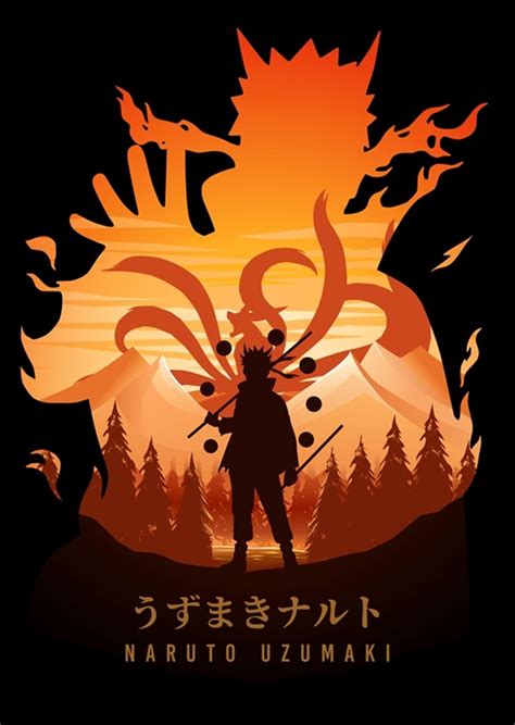 Naruto Poster Von Illust Artz Printler