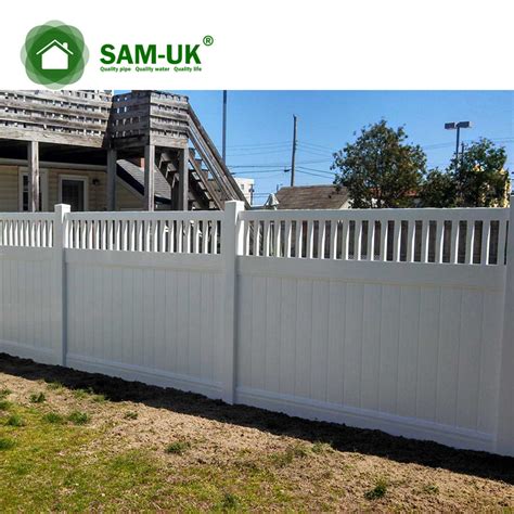 Pvc Privacy Fence Car Gate Vs Wood From China Manufacturer Sam Uk