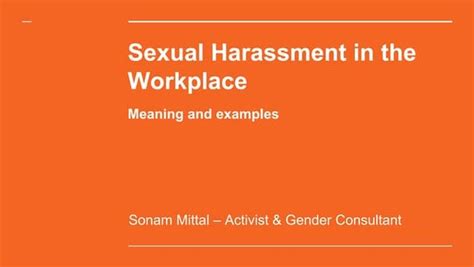 sexual harassment in the workplace breaking the silence