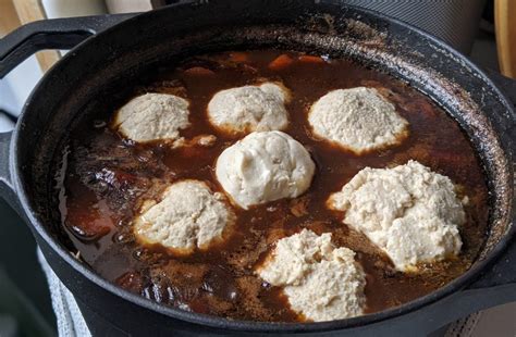 But you wouldn't know it, because this pot of soup is totally delicious and crazy addicting. Gluten Free Beef Stew with Dumplings Recipe - My Gluten ...